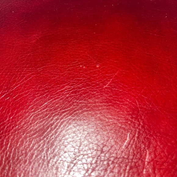 Franklin Covey Burgundy Leather Satchel - Picture 10 of 16